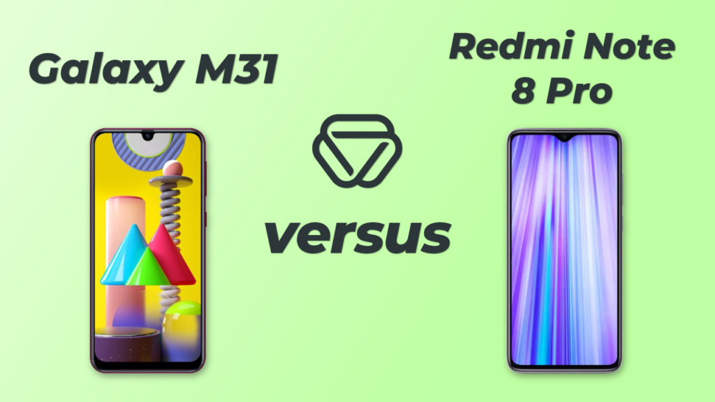 xiaomi redmi note 8 pro vs samsung m31